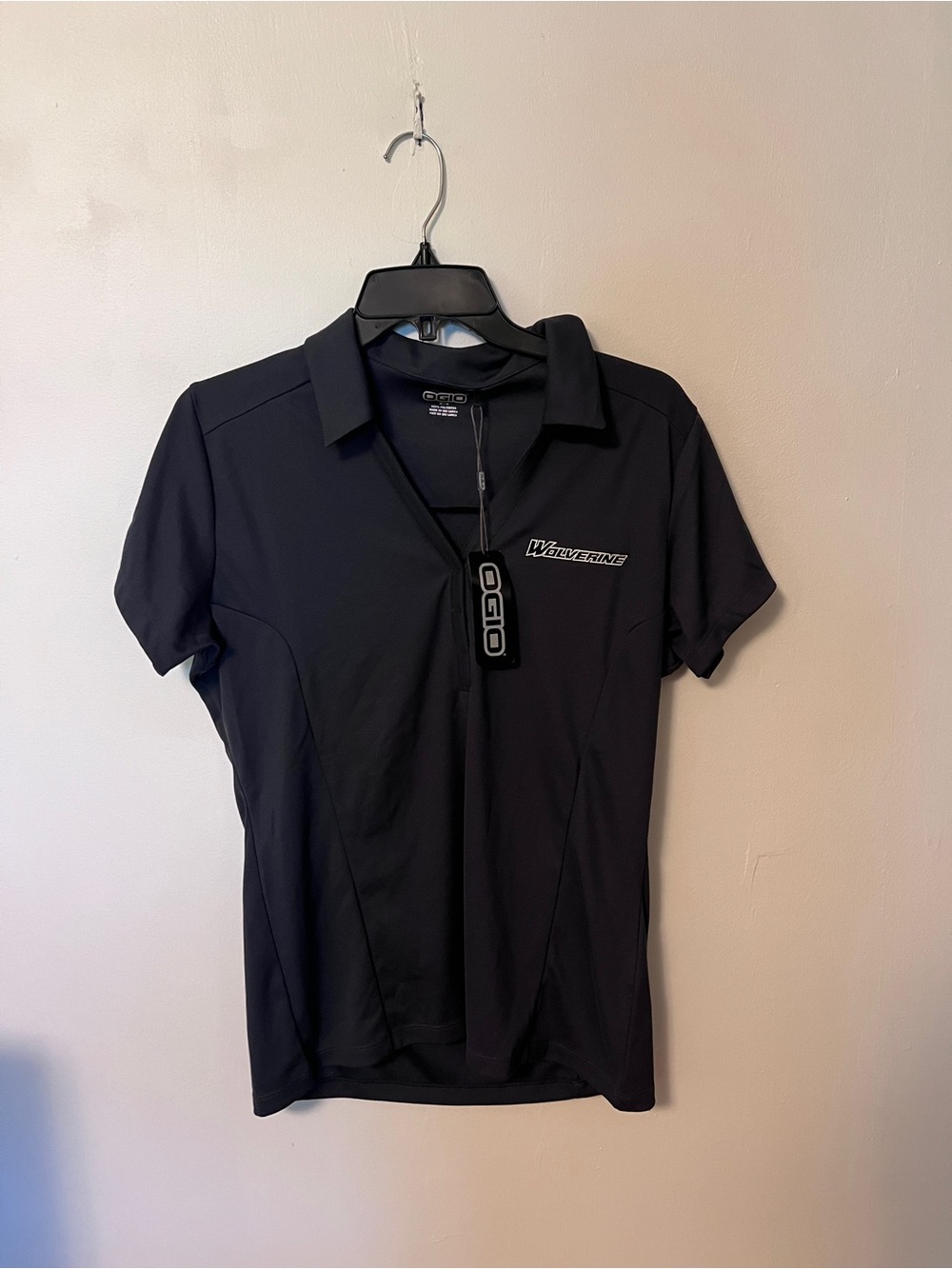 OGIO x Yamaha Wolverine Employee Black Polo